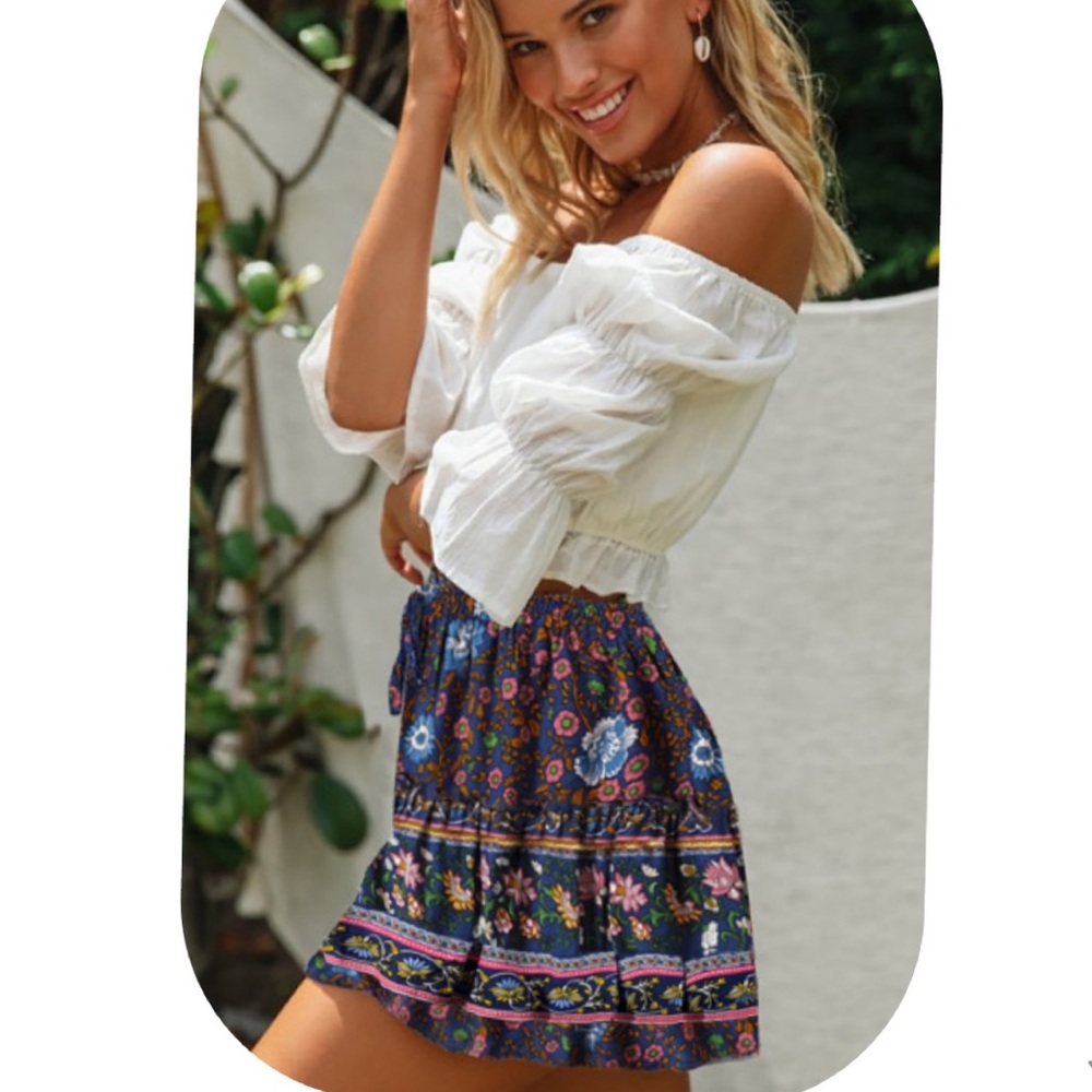 L▪️Sweet Summer Ruffle Short▪️New - Picture 4 of 8